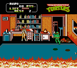 TMNT2 - The arcade game2.png -   nes
