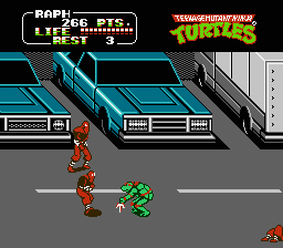 TMNT2 - The arcade game7.png -   nes