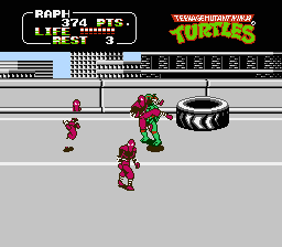 TMNT2 - The arcade game8.png -   nes