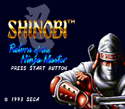 Shinobi III - Return of the Ninja Master