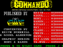 Commando1.png - игры формата nes